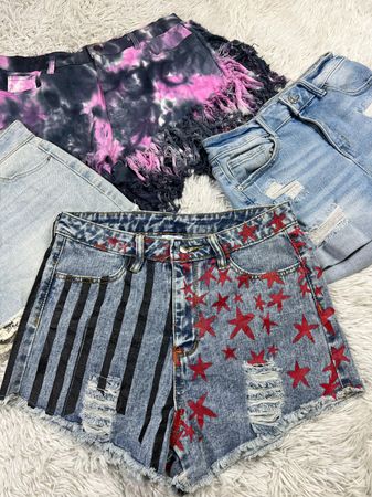 Fashion denim sexy shorts