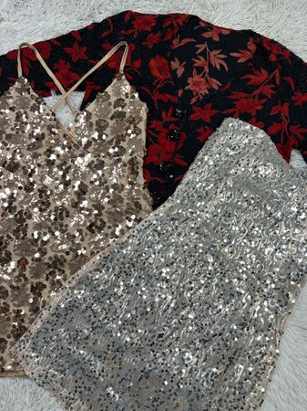 Robe mini perles