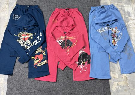 Ed hardy ladies matching tracksuits