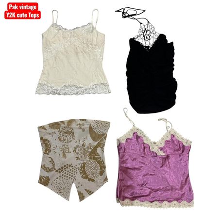 Y2k Hot selling Cami Tops 10 PCs