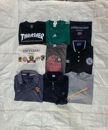 C.P, Burberry Monscler etc. t shirts