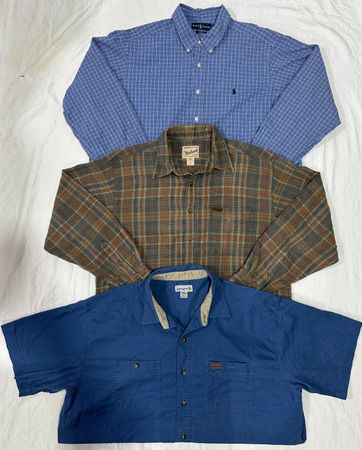 Carhartt , Ralph, Lauren ,Woolrich Man’s Shirt B#069