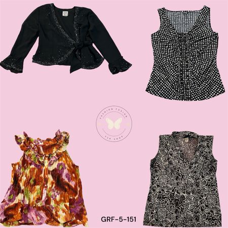 Women’s Lightweight Floral Print Blouse (GRF-5-151)
