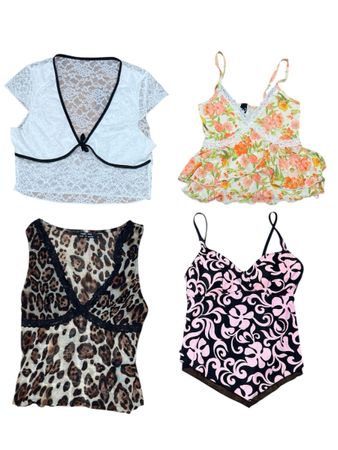 Y2K Cami Crop Tops 15 pcs At 880