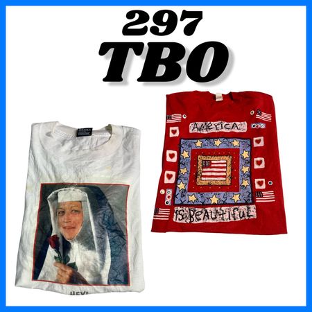 Vintage printed Single Stitch T-Shirts ( brands) Almost Famous #297.