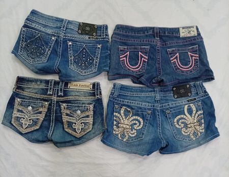 CR8479 UPCYCLED MIX BRANDED SHORTS