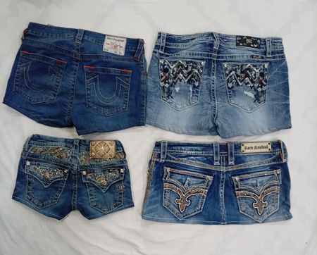 CR8481 UPCYCLED MIX BRANDED SHORTS