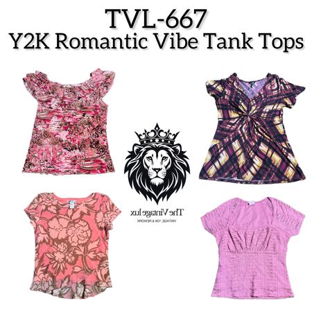 Y2K Romantic Vibe Tank Tops (TVL-667)