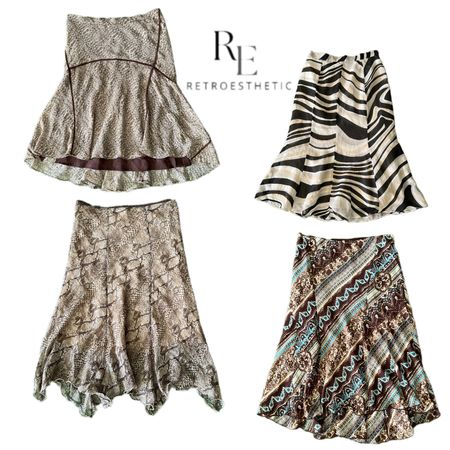 Y2k Vibe Girl Poly skirts re-3248