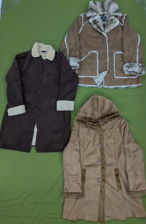💥 RV3508 Suede Shearling Coats