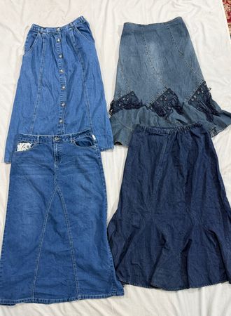 Y2K Denim Skirts (411)