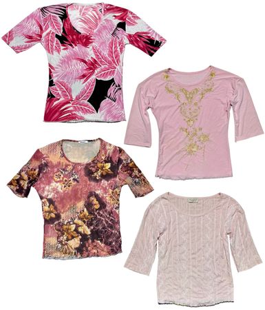 Vintage 2000s Girly Tops: RE-050