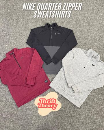 Nike Quarter Zipper Sweatshirts - (15/05)