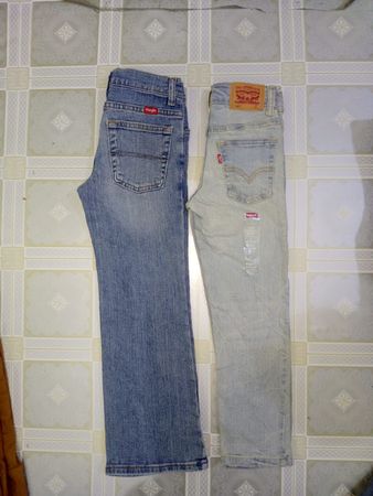 Kids Levi's and wrangler jeans