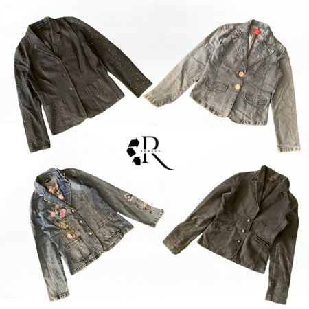 Y2K Brightney Era Girl Denim Jacket Rw1984