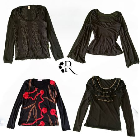 Y2K Earf Tone Vibes Full Sleeve Tops RW1985