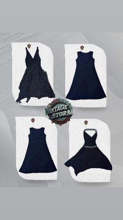 Y2K Classical Evening Dress