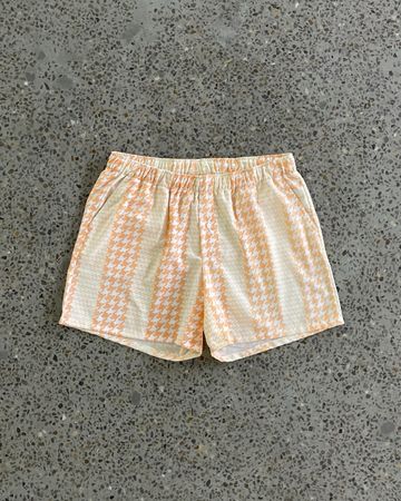 Upcycled Printed Lounge Shorts