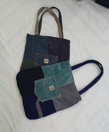 CR8511 UPCYCLED CORDUROY BAGS
