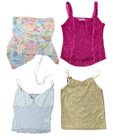 Y2K crop Top cami 20 pcs At 889