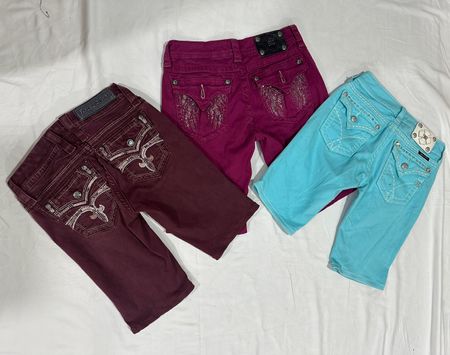 Y2K miss me jeans short B # 075