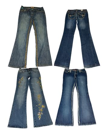 Y2K Flare Jeans |V-T406