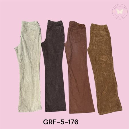 Retro Baggy Corduroy Pants – Y2K Streetwear Style (GRF-5-176)