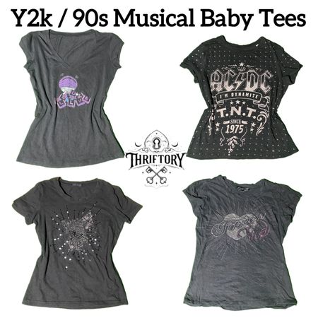 Y2K / 90s Musical Babytees TY-033