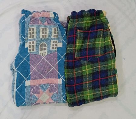 CR8532 UPCYCLED DARI TROUSERS