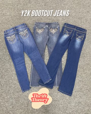 Y2K Bootcut Jeans- (16/05)