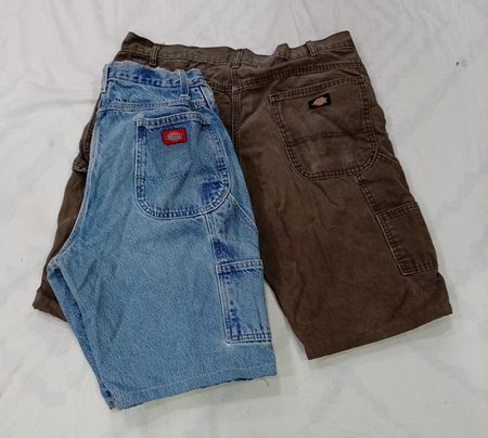 CR8541 UPCYCLED DICKIES SHORTS