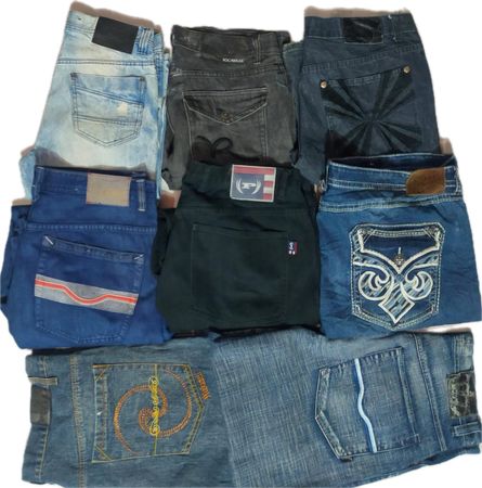 ROCAWERA  AND OTHER MIX BRANDS JEANS (ID 389)
