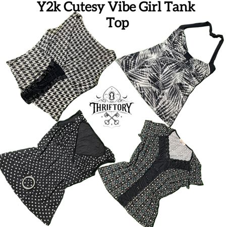 Y2K Cyber Girl Era Tank Tops TY-034