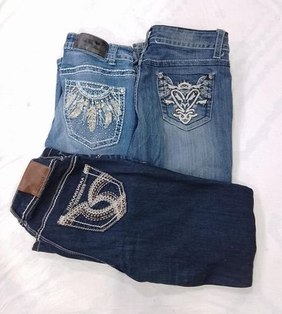 CR8554 Y2K FLARE JEANS