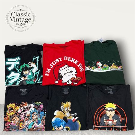 Mix cartoon T-shirts