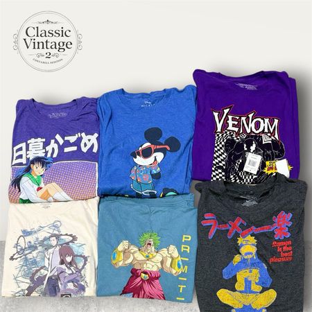 Mix cartoon T-shirts