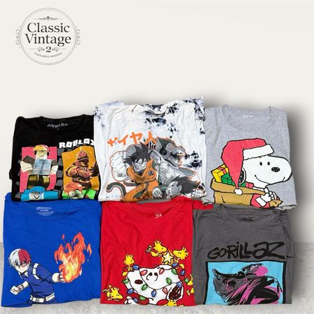 Mix cartoon T-shirts