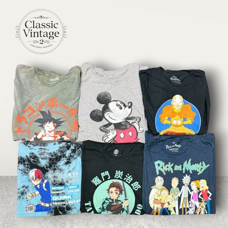Mix cartoon T-shirts
