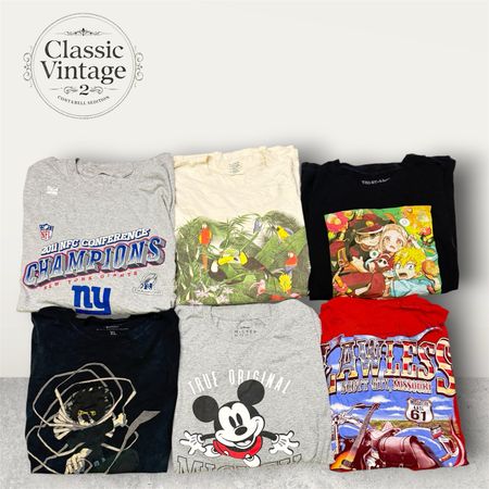 Mix printed T-shirts