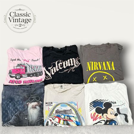 Mix printed T-shirts