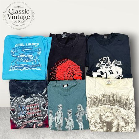 Mix printed T-shirts