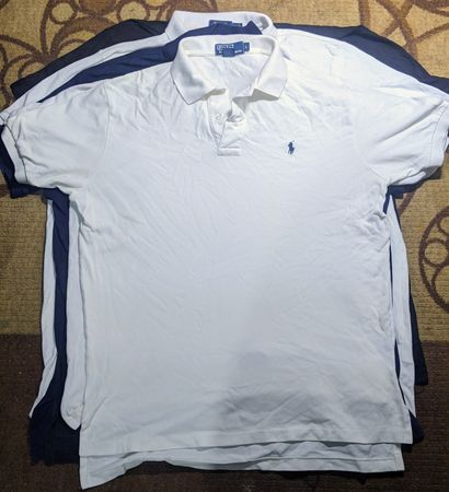 Ralph Lauren Polo T-shirts {White)