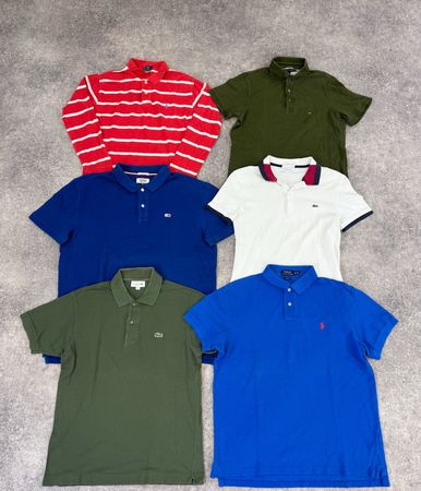Ralph lauren, lacoste and tommy hilfiger polo