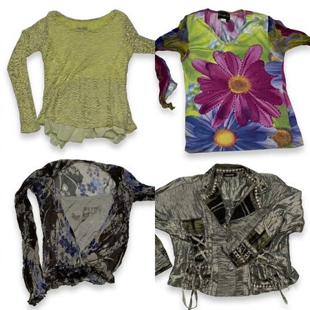 Y2K full sleeve Blouse