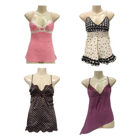 Y2K Polka Dot Camis