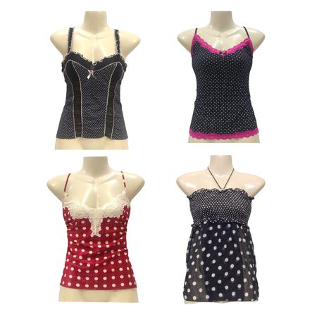 Y2K Polka Dot Camis
