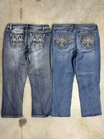 Y2k Capri jeans Ladies mix