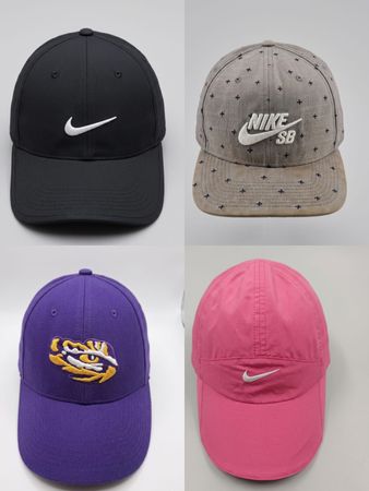 Nike Hats/Caps Vintage, Y2K,Modern Mixed  front Swoosh Caps