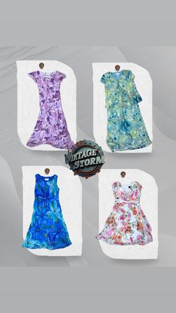 Y2K Chic Floral Dress