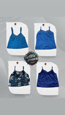 Y2K Cloud Haze Cami Tops